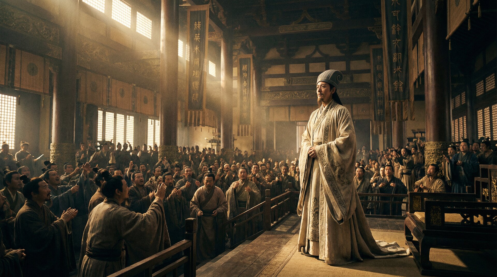 张飞喝断当阳桥